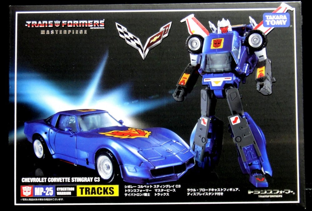 TAKARA TOMY TRANSFORMERS MASTERPIECE MP-25 TRACKS CHEVROLET CORVETTE STINGRAY C3 83175