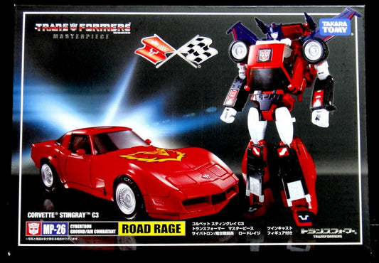 TAKARA TOMY Transformers Mastermobile MP-26 ROAD RAGE CORVETTE STINGRAY C3 83393
