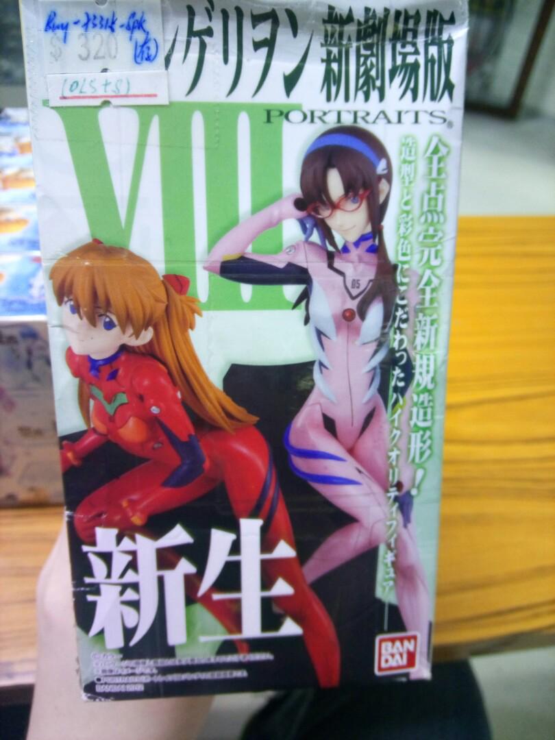 Neon Genesis EVA Evangelion Theatrical Edition Box Egg Set of 6 Boxes 5+1 Hidden Edition Bandai b26908480