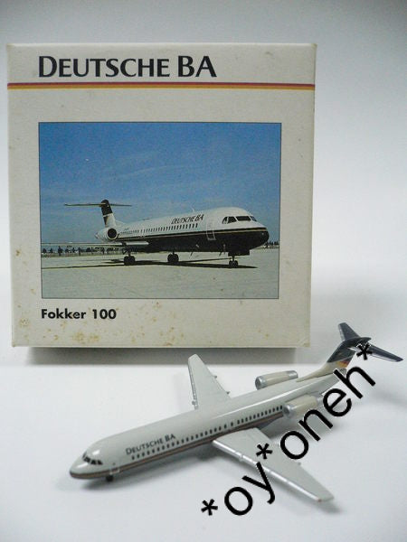 HERPA WINGS 1/500 DEUTSCHE BA FOKKER 100