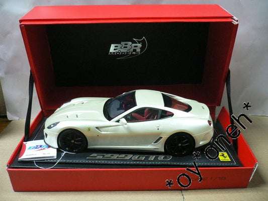BBR 1/18 FERRARI 599 GTO PEARL WHITE Limited 50pcs Model Car