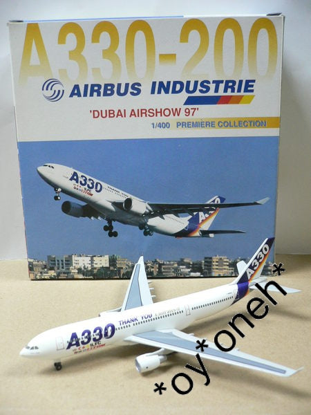 DRAGON WINGS 1/400 AIRBUS INDUSTRIE 'DUBAI AIRSHOW 97' AIRBUS A330-200 F-WWKA