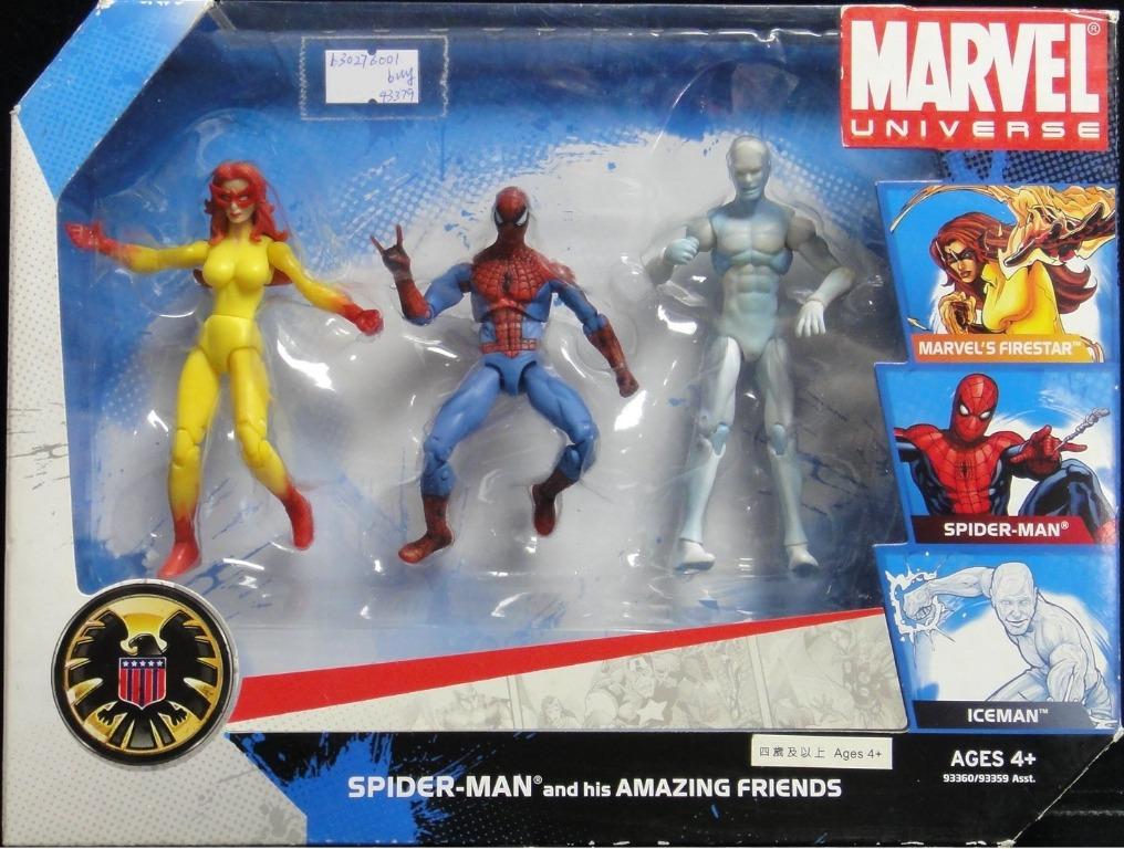 HASBRO MARVEL SPIDER-MAN MARVELS FIRESTAR ICEMAN 43379