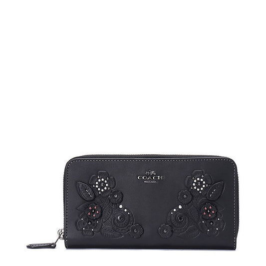 Coach Long Zipper Wallet 12039DKBLK 567
