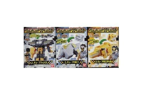 BANDAI 05858 DOUBUTSU SENTAI ZYUOHGER ACTION CHANGE TOUSAI ZYUOH CUBE RHINOS CUBE WOLF CUBE CROCODILE SET