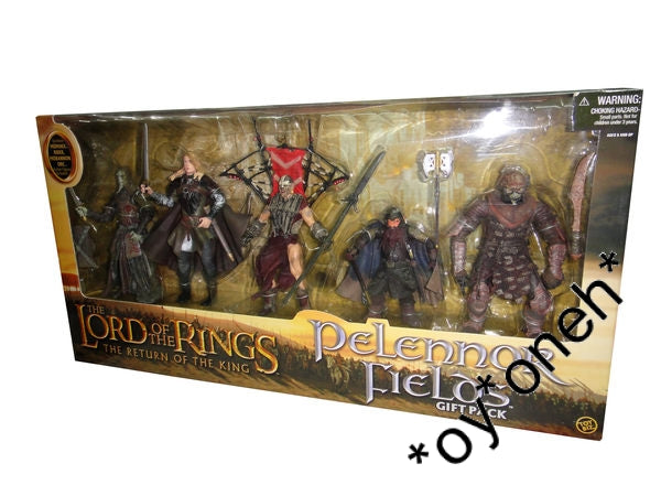 TOY BIZ LORD OF THE RINGS RETURN OF THE KING PELENNOR FIELOS GIFT PACK  b24117216