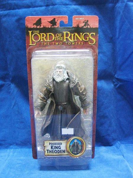 TOY BIZ LORD OF THE RINGS TWO TOWERS POSSESSED KING THEODEN  1113147545