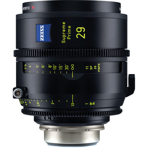 Zeiss SP 29mm T1.5 lens (PL mount/Meter)