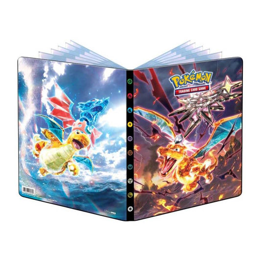 Pokemon TCG Scarlet & Violet - Obsidian Flames 9 Pocket Binder (Charizard & Dragonite)