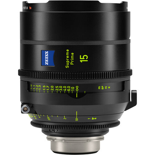 Zeiss SP 15mm T1.8 lens (PL mount/Feet)