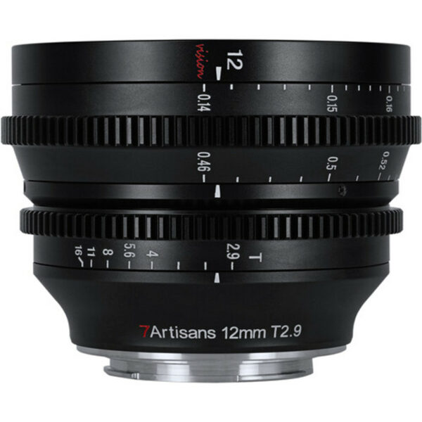 7artisans 12mm T2.9 Cine Lens (Canon RF Mount)