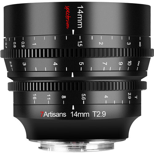 7artisans 14mm T2.9 Cine Lens (Nikon Z Mount)
