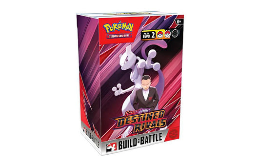 Pokemon TCG US Version SV10 Destined Rivals Build & Battle Box