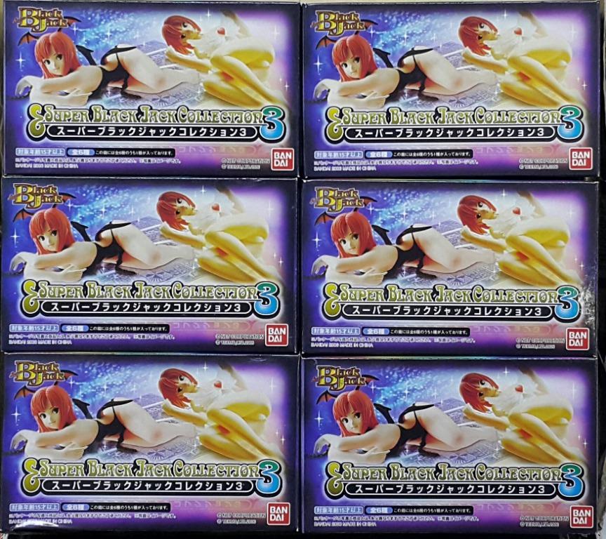 BANDAI 41236 SUPER BLACK JACK COLLECTION 3 RIO MAID DEALER ANGEL RIDER BIKINI DEVIL VER. BASIC SET L