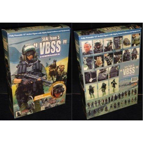 HOT TOYS SEAL TEAM VBSS COMMANDER 1/6 FIGURE WITH AN/PVS-5A NIGHT VISION GOGGLES