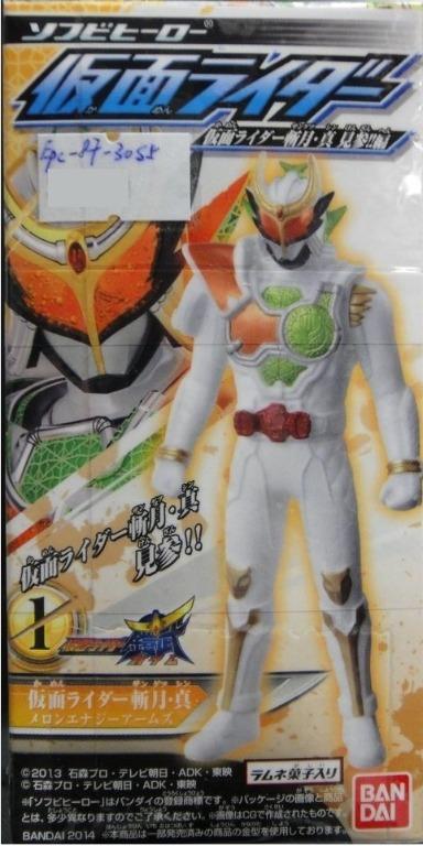 BANDAI Kamen Rider Gaim Zangetsu Melon Energy Armor Ryugen Kiwi Armor Baron OOO Armor BEAST Food Toy 83056