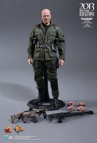 1:6 HOT TOYS GIJOE RETALIATION 2  JOE COLTON BRUCE WILLS FIGURE MMS206  1135649047