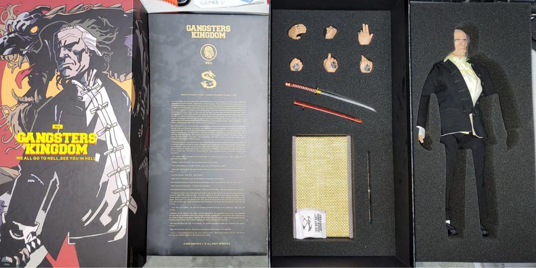 C1067-73 DAMTOYS GANGSTER KINGDOM NEIL 1/6 FIGURE