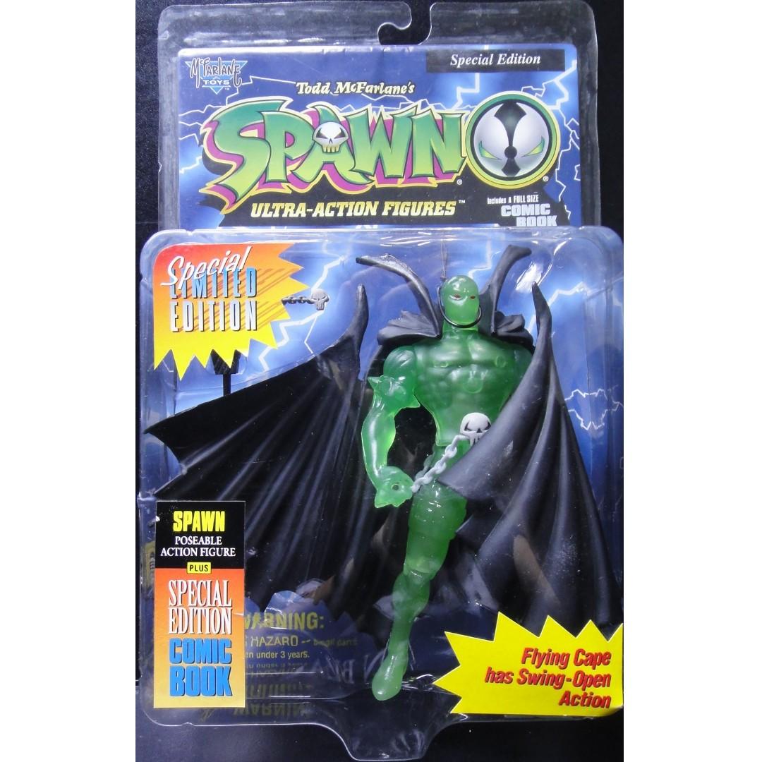 MCFARLANE SPAWN ACTION FIGURE AND SPECIAL EDITION COMIC BOOK Spawn