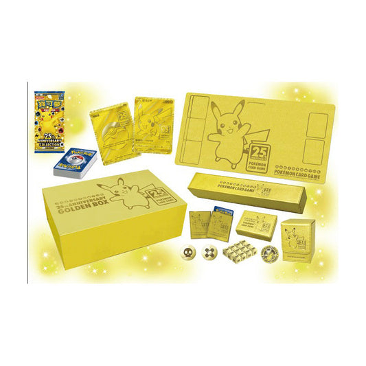 Pokemon TCG Chinese Version 25th Anniversary Gold Box