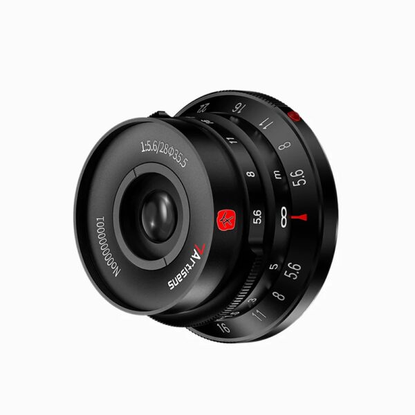 7artisans M28mm f/5.6 Full Frame Lens (Leica M Mount / Black)