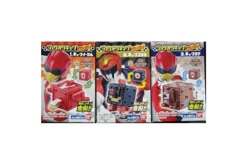 BANDAI 05747 DOUBUTSU SENTAI ZYUOHGER ZYUOH CUBE MINI CUBE EAGLE CUBE GORILLA CUBE KUMA SET
