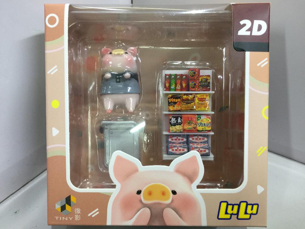 TOYEAST TINY 1/35 2D LuLu 7-ELEVEN Mini Boutique Shelf X Courier LuLu Pig ATS35012 00076