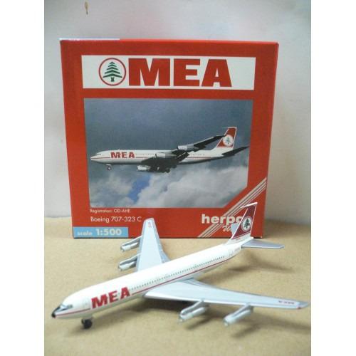 HERPA WINGS 1/500 MEA BOEING 707-323C OD-AHE