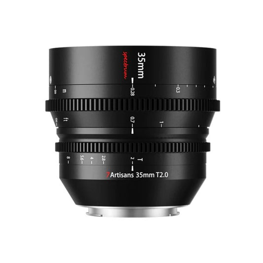 7artisans 35mm T2.0 Full Frame Cinema Lens (Panasonic L-mount)