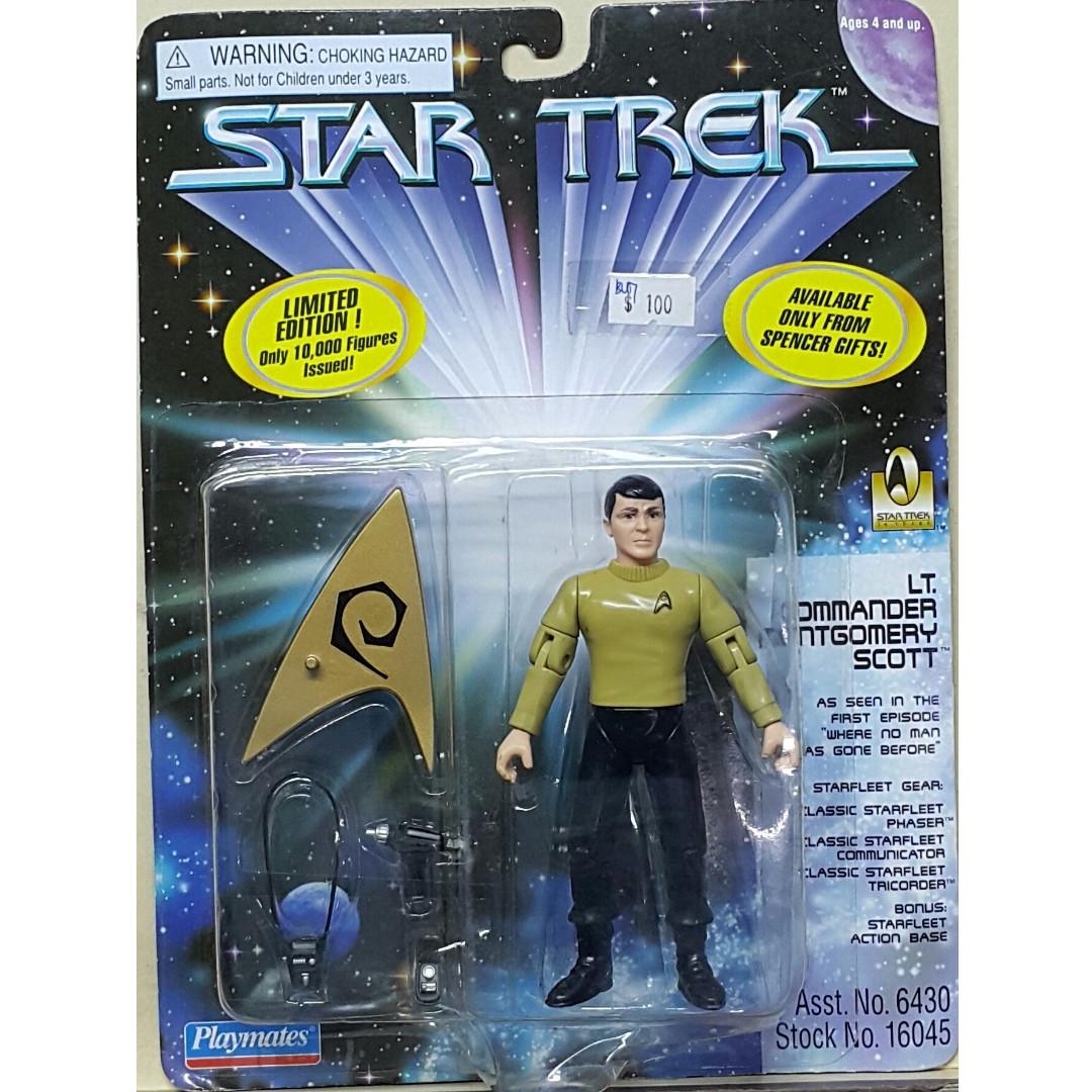 PLAYMATES STAR TREK LT. COMMANDER MONTGOMERY SCOTT