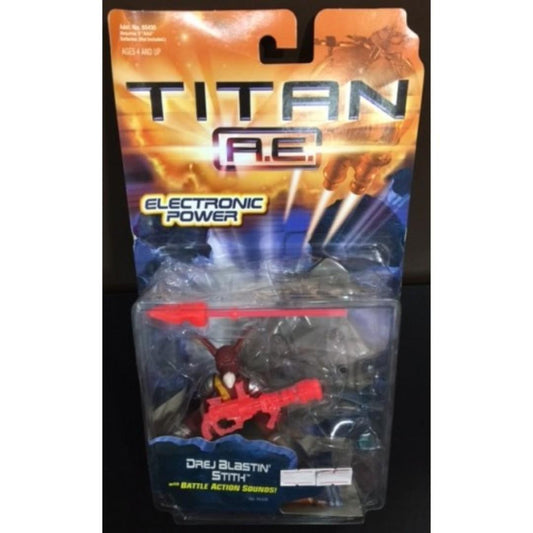 HASBRO TITAN AE ELECTRONIC POWER DREJ BLASTIN STITH W/ BATTLE ACTION SOUNDS