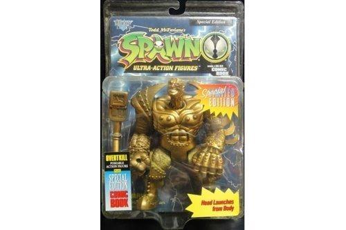 MCFARLANE TODD SPAWN SERIES 1 OVERTKILL PLUS SPECIAL COMIC VARIANT 90111