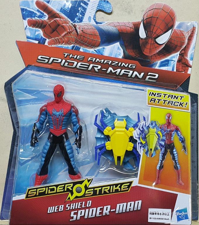 HASBRO B1103 Spider-Man MARVEL THE AMAZING SPIDERMAN 2 SPIDER STRIKE WEB SHIELD SPIDER-MAN Japanese Version b30474437