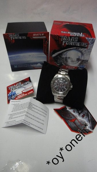 HASBRO Hasbro Transformers Movie Version Autobot Logo Steel Strap Watch D-1 TRANSFORMERS WATCH TYPE D-1 AUTOBOT LOGO  b18947652