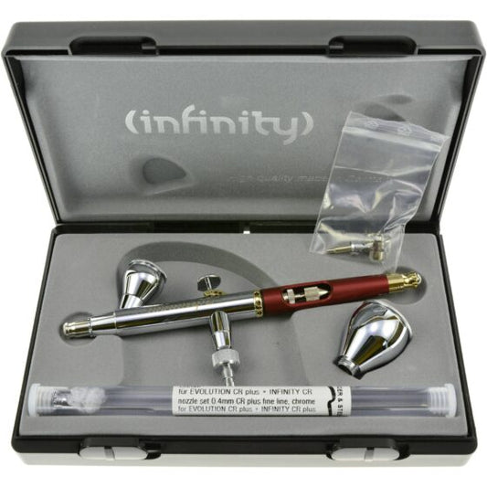 Harder & Steenbeck Infinity Cr Plus Two in One Airbrush – 0.2mm + 0.4mm