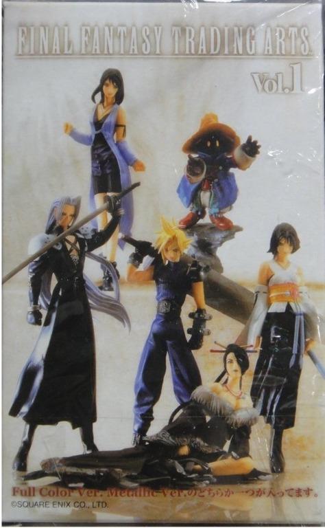 SQUARE ENIX FINAL FANTASY TRADING ARTS Final Fantasy Metallic Edition Granat Siferos Rinoa Bibi Yuna Lulu BUY-40343