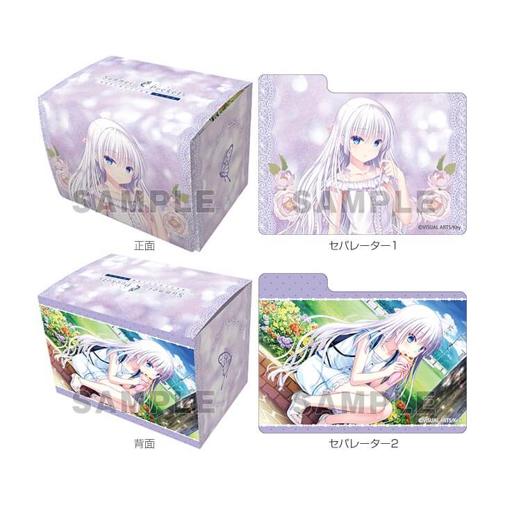 Character Deck Case Maxwell Summer Pockets REFLECTION BLUE "Naruze Shiroha" Dress Ver.
