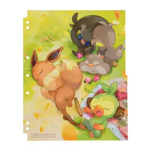 Pokemon card book cover page / card page collection refill everyone good job