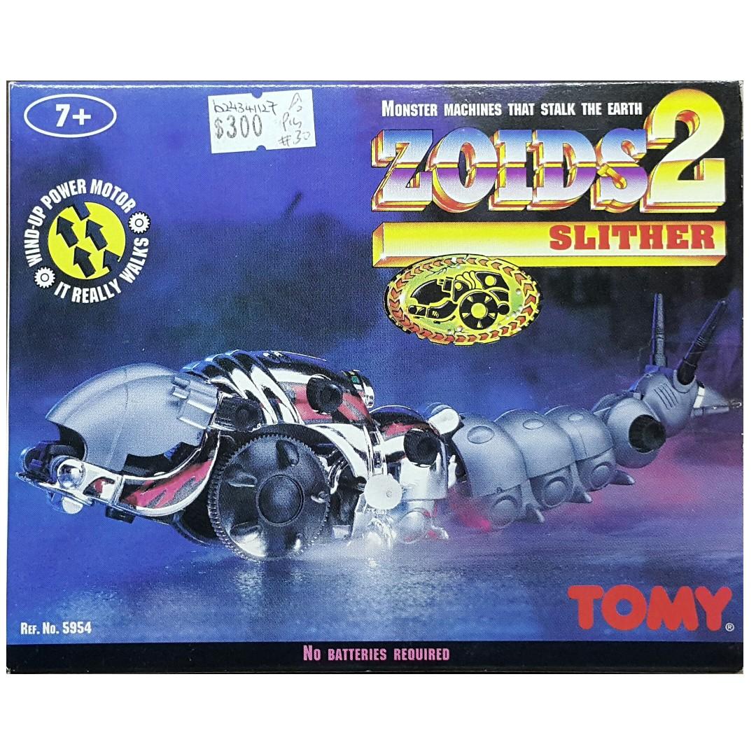TOMY 05954S ZOIDS 2 MONSTER MACHINES THAT STALK THE EARTH SLITHER