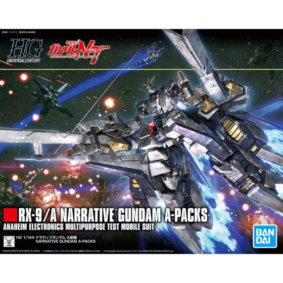HGUC 218 1/144【Mobile Suit Gundam NT】RX-9/A Description Gundam A Equipment