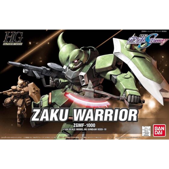 HGGS 018 1/144【Mobile Suit Gundam SEED DISINITY】ZGMF-1000 Zaku Warrior