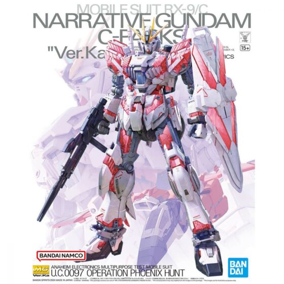 MG 1/100【Mobile Suit Gundam NT】Description Gundam C-Type Equipment -Ver.Ka-
