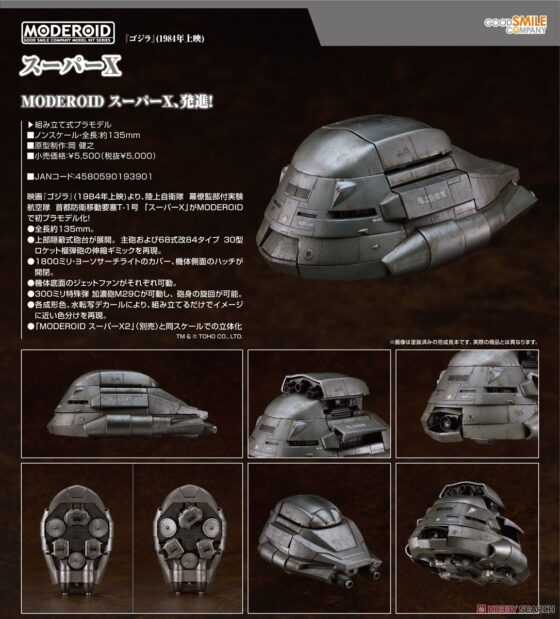 ODEROID【Godzilla】Super X