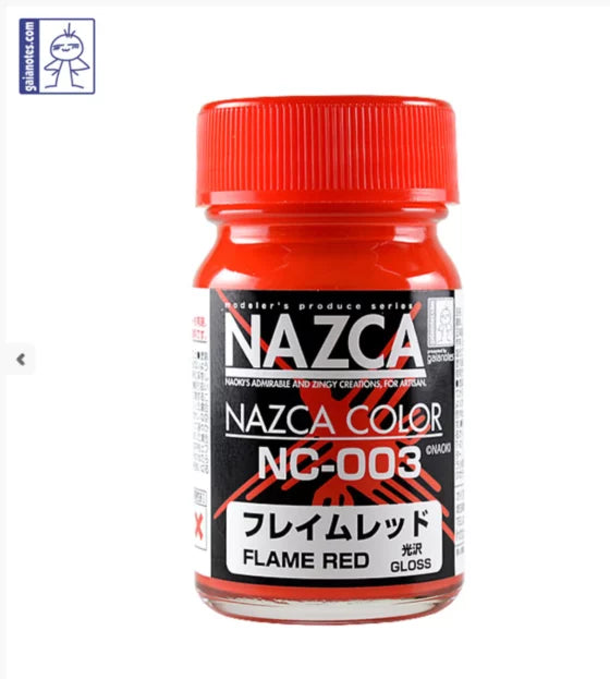 Gaia NC-003 Oily Model Oil Flame Red 15ml