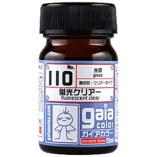 Gaia 110 Oily Model Oil Fluorescent Transparent 15ml