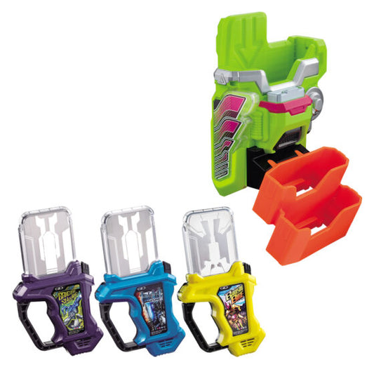 【Kamen Rider Ex-Aid】DX Three Kamen Rider Cartridges & Ending Slot Set