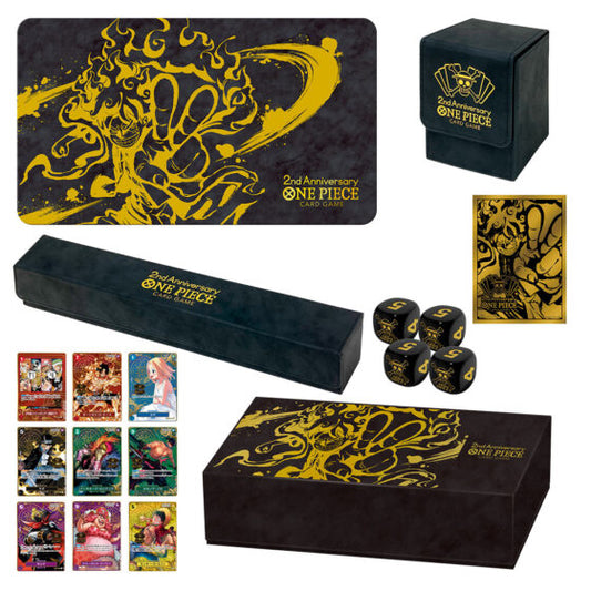 【One Piece】Card Game 2nd Anniversary Gift Box Set