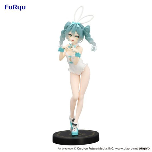 FuRyu BiCute Bunnies Figure Hatsune Miku -rurudo White ver.