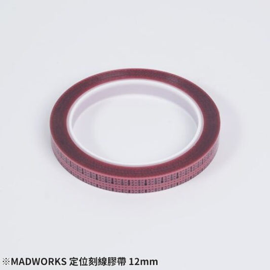 MADWORKS CCGT-12MM 12mm Positioning Marked Tape
