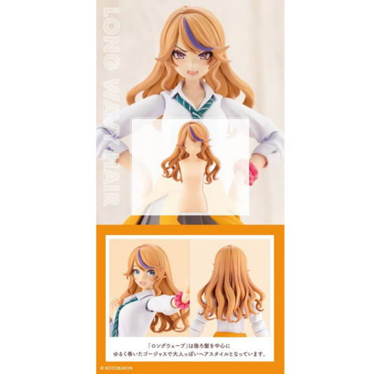 1/10【Creative Girls Garden】Long Curly Hair Kit